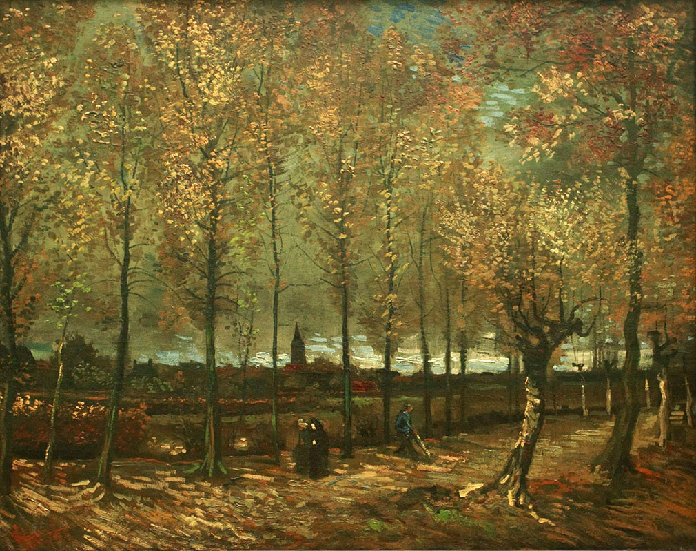 Avenue with Poplars Near Nuenen